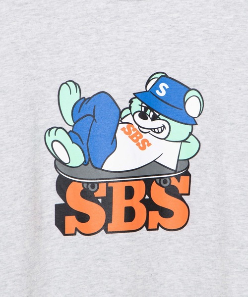 WEGO（ウィゴー）の「WEGO/キャラモチーフロゴプリント半袖Tシャツ（Tシャツ/カットソー・メンズ・オートミール/ダークグリーン・SMALL/X-LARGE/MEDIUM/LARGE）」の20枚目の写真