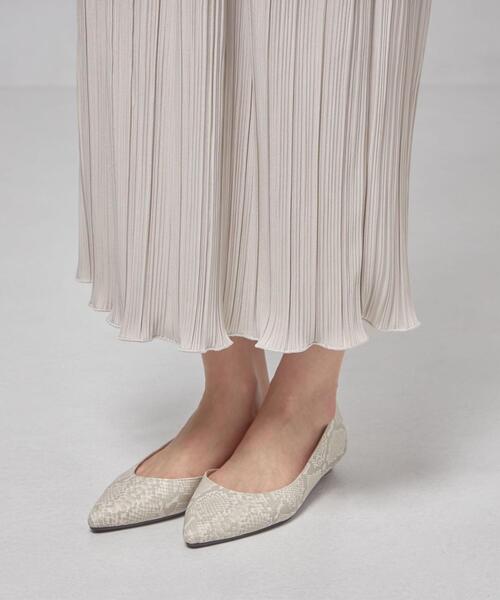 closet story（クローゼットストーリー）の「＜closet story（クローゼットストーリー）＞カットプリーツ ワンピース -手洗い可能-（ワンピース・レディース・ライトグレー/ブラック・FREE）」の9枚目の写真