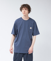 【Carhartt / カーハート】 ロゴ ポケットTシャツ