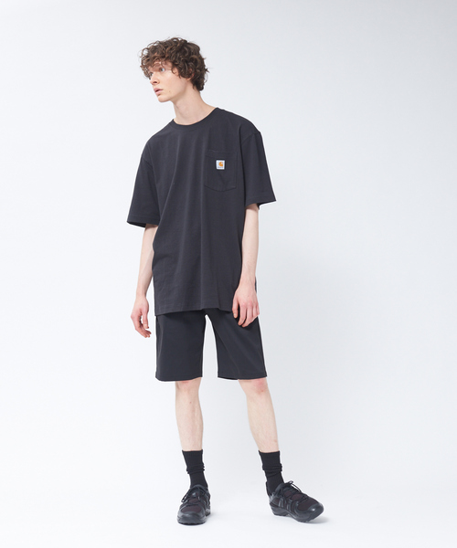 Carhartt（カーハート）の「【Carhartt / カーハート】 ロゴ ポケットTシャツ（Tシャツ/カットソー・メンズ・ホワイト/チャコールグレー/ブラック/ネイビー/グレー/ブルー/ボルドー・S/M/L/XL）」の14枚目の写真