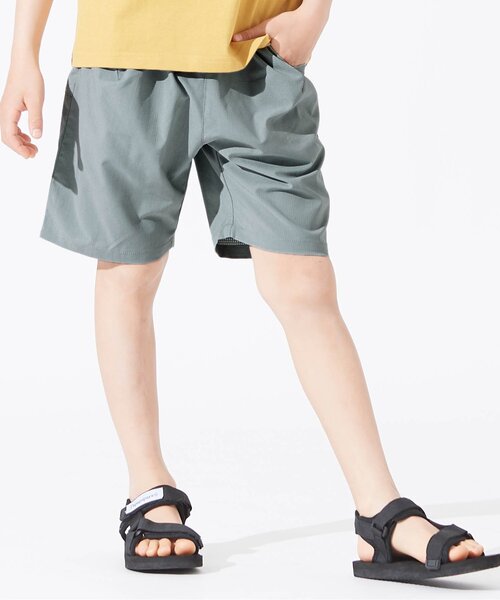 BREEZE(ブリーズ)の「もっとスズシーカラバリパンツ(その他パンツ・キッズ・ベージュ/ミント/レッド/ネイビー/イエロー・140/150/90/100/110/120/130)」の2枚目の写真