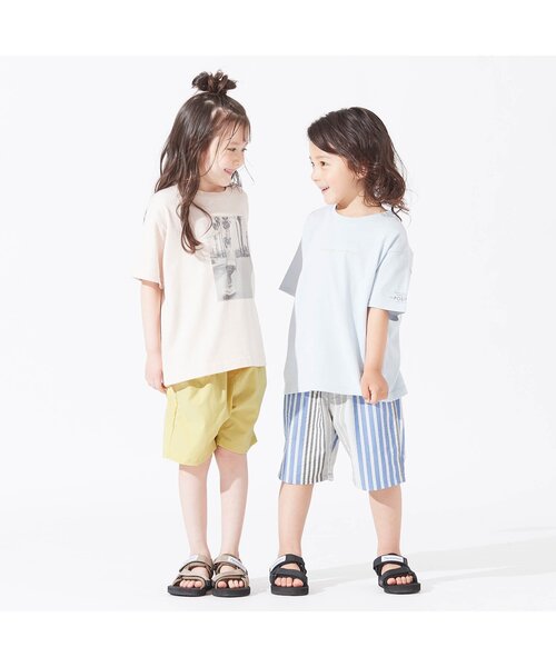 BREEZE(ブリーズ)の「もっとスズシーカラバリパンツ(その他パンツ・キッズ・ベージュ/ミント/レッド/ネイビー/イエロー・140/150/90/100/110/120/130)」の8枚目の写真