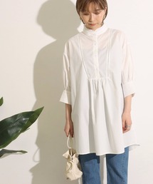 Factor= | フリル衿ハイネックブラウス(シャツ/ブラウス)