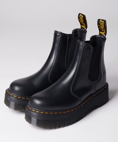Dr. Martens（ドクターマーチン）の「【Dr.Martens /ドクターマーチン】2976 CHELSEA BOOTS チェルシー厚底ブーツ　サイドゴアブーツ（ブーツ・レディース・ホワイト/ブラック・4/6/5）」の18枚目の写真