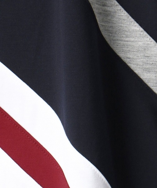 HIDEAWAYS NICOLE（ハイダウェイニコル）の「アラカルト配色切替Vネックプルオーバー（Tシャツ/カットソー・メンズ・ホワイト/ホワイト系その他/ブラック/ブラック系その他/ネイビー・MEDIUM/LARGE/X-LARGE）」の18枚目の写真