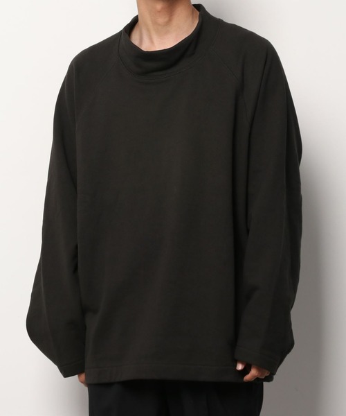 VOAAOV（ヴォアーブ）の「【VOAAOV】 pile shape knitted H/N sweater（スウェット・メンズ・チャコールグレー/グレー/ベージュ/グリーン・1/2）」の19枚目の写真