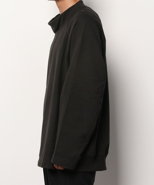 VOAAOV（ヴォアーブ）の「【VOAAOV】 pile shape knitted H/N sweater（スウェット・メンズ・チャコールグレー/グレー/ベージュ/グリーン・1/2）」の20枚目の写真