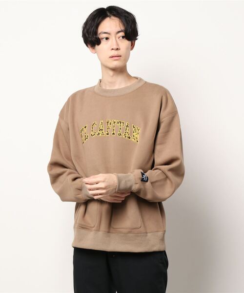 トレーナー/スウェット nagonstans Major Sweat Applique Pullover over pullover｜nagonstans（ナゴンスタンス）公式通販｜THE TOKYO（ザ