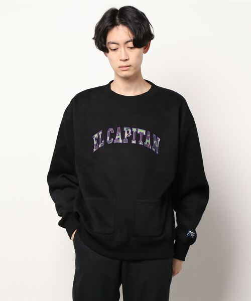 Mountain Mania POKET COLLEGE LOGO SWEAT（スウェット）｜JUGLANS（ユグランス）