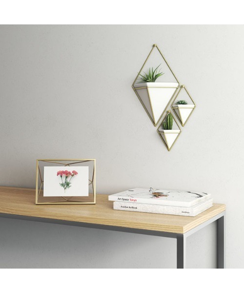 Umbra（アンブラ）の「Umbra/プリズマフォト 4×6 マットブラス（フォトフレーム・レディース・ゴールド系その他・FREE）」の6枚目の写真