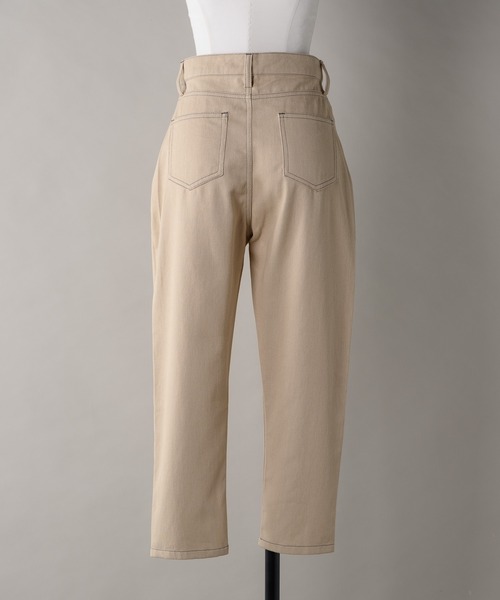 moi tytto（モイテュット）の「アンクルステッチ パンツ（その他パンツ・レディース・カーキ/ベージュ・SMALL/MEDIUM）」の15枚目の写真