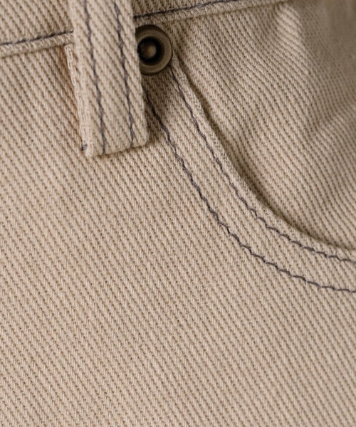 moi tytto（モイテュット）の「アンクルステッチ パンツ（その他パンツ・レディース・カーキ/ベージュ・SMALL/MEDIUM）」の5枚目の写真