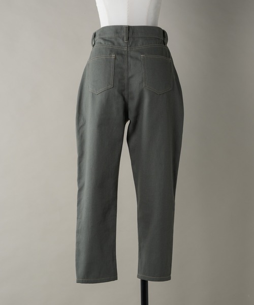 moi tytto（モイテュット）の「アンクルステッチ パンツ（その他パンツ・レディース・カーキ/ベージュ・SMALL/MEDIUM）」の4枚目の写真