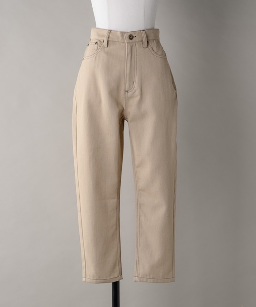 moi tytto（モイテュット）の「アンクルステッチ パンツ（その他パンツ・レディース・カーキ/ベージュ・SMALL/MEDIUM）」の20枚目の写真