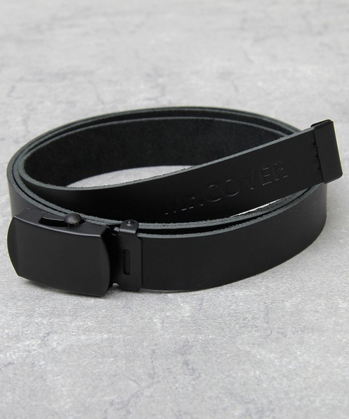 Mr.COVER(ミスターカバー)の「Mr.COVER / ミスターカバー / 日本製 本革 ガチャベルト / レザー ガチャベルト(ベルト・メンズ・ブラック・FREE)」の8枚目の写真