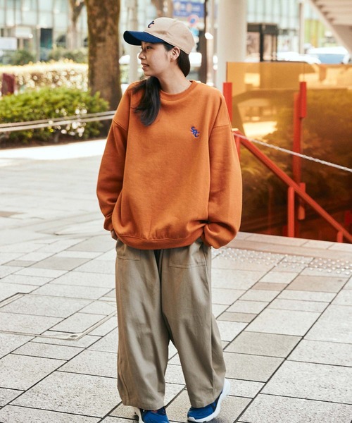 SPOC STORE(スポックストア)の「【SPOC STORE】スーパーワイド カジュアルベイカーパンツ(チノパンツ・メンズ・ベージュ/ブルー/グリーン・S/M/L)」の12枚目の写真