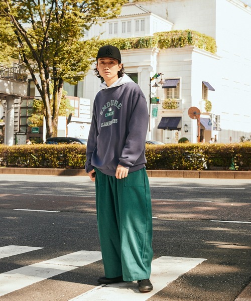 SPOC STORE(スポックストア)の「【SPOC STORE】スーパーワイド カジュアルベイカーパンツ(チノパンツ・メンズ・ベージュ/ブルー/グリーン・S/M/L)」の6枚目の写真