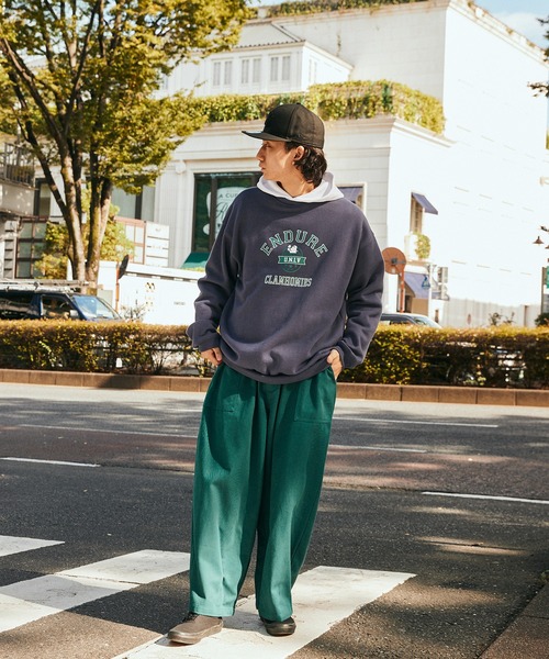 SPOC STORE(スポックストア)の「【SPOC STORE】スーパーワイド カジュアルベイカーパンツ(チノパンツ・メンズ・ベージュ/ブルー/グリーン・S/M/L)」の10枚目の写真