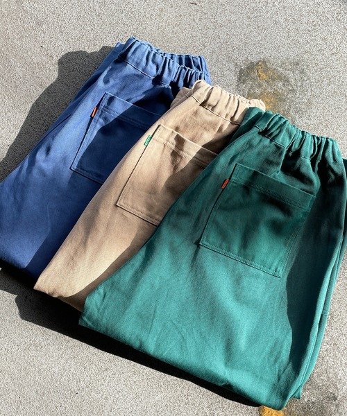 SPOC STORE(スポックストア)の「【SPOC STORE】スーパーワイド カジュアルベイカーパンツ(チノパンツ・メンズ・ベージュ/ブルー/グリーン・S/M/L)」の19枚目の写真