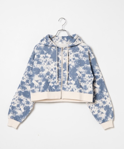 WEGO（ウィゴー）の「WEGO/ショートジップパーカー（パーカー・レディース・ブルー/ダークグリーン/オートミール/ホワイト/ブラック/パープル/グリーン/その他1/その他2・FREE）」の12枚目の写真