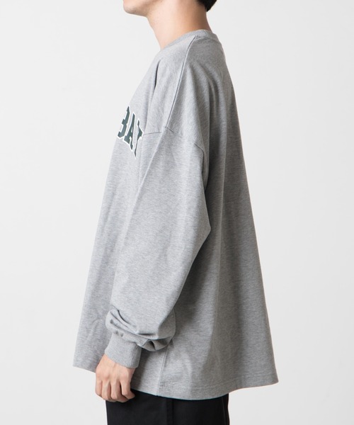 NFL(ナショナルフットボールリーグ )の「∴WEGO/NFL別注 ヘビーウエイトビックシルエットロンT(Tシャツ/カットソー・メンズ・ダークグリーン/杢グレー・MEDIUM/LARGE)」の18枚目の写真