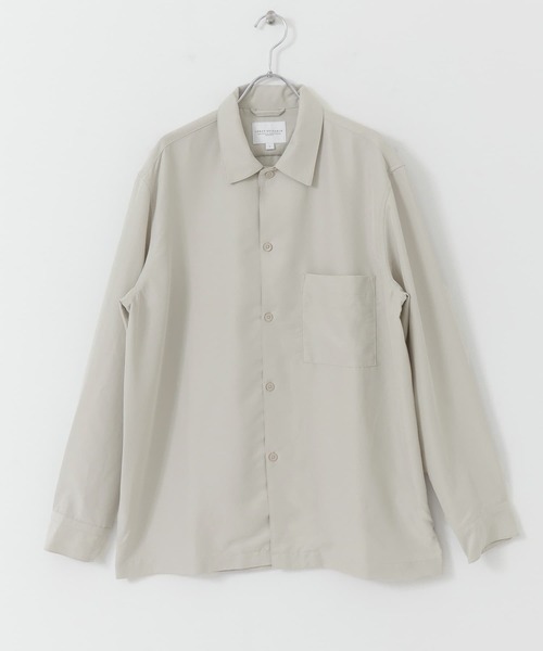 URBAN RESEARCH（アーバンリサーチ）の「パウダーポプリンボックスシャツ（シャツ/ブラウス・メンズ・ネイビー/カーキ/ブラウン/ライトグレー・MEDIUM/LARGE）」の16枚目の写真