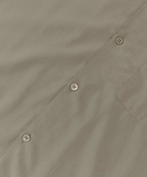 URBAN RESEARCH（アーバンリサーチ）の「パウダーポプリンボックスシャツ（シャツ/ブラウス・メンズ・ネイビー/カーキ/ブラウン/ライトグレー・MEDIUM/LARGE）」の21枚目の写真