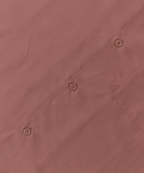 URBAN RESEARCH（アーバンリサーチ）の「パウダーポプリンボックスシャツ（シャツ/ブラウス・メンズ・ネイビー/カーキ/ブラウン/ライトグレー・MEDIUM/LARGE）」の22枚目の写真