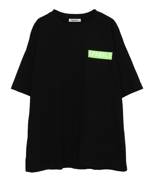 Figments(フィグメンツ)の「SPARKLE T(Tシャツ/カットソー・レディース・ブラック/ホワイト・FREE)」の8枚目の写真