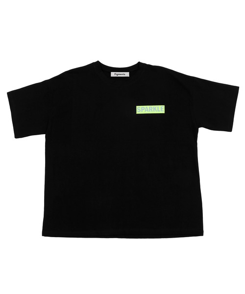 Figments(フィグメンツ)の「SPARKLE T(Tシャツ/カットソー・レディース・ブラック/ホワイト・FREE)」の7枚目の写真