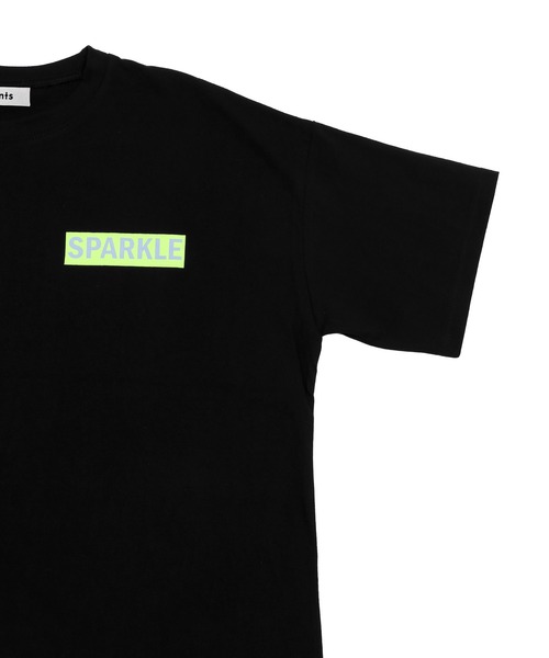 Figments(フィグメンツ)の「SPARKLE T(Tシャツ/カットソー・レディース・ブラック/ホワイト・FREE)」の15枚目の写真