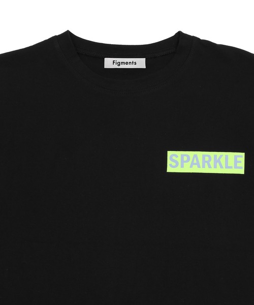 Figments(フィグメンツ)の「SPARKLE T(Tシャツ/カットソー・レディース・ブラック/ホワイト・FREE)」の4枚目の写真