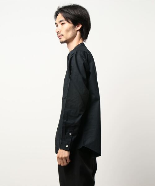 BACK NUMBER（バックナンバー）の「【BACK NUMBER】ブロードバンドカラーシャツ（シャツ/ブラウス・メンズ・サックスブルー/ホワイト/ブラック・XL/M/L/S）」の5枚目の写真