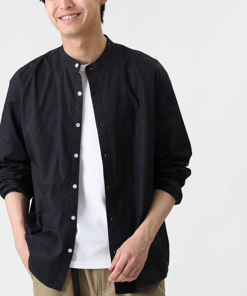 BACK NUMBER（バックナンバー）の「【BACK NUMBER】ブロードバンドカラーシャツ（シャツ/ブラウス・メンズ・サックスブルー/ホワイト/ブラック・XL/M/L/S）」の3枚目の写真