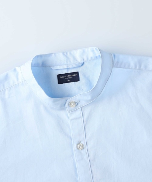 BACK NUMBER（バックナンバー）の「【BACK NUMBER】ブロードバンドカラーシャツ（シャツ/ブラウス・メンズ・サックスブルー/ホワイト/ブラック・XL/M/L/S）」の7枚目の写真