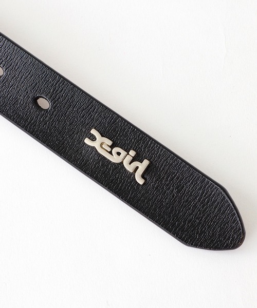 X-girl（エックスガール）の「LEATHER BELT（ベルト・レディース・グリーン/ブラック・ONE SIZE）」の5枚目の写真