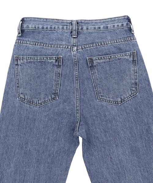 Figments（フィグメンツ）の「フロントスリットデニムパンツ（デニムパンツ・レディース・インディゴブルー・SMALL/MEDIUM）」の5枚目の写真