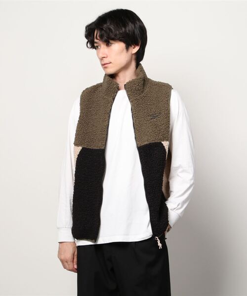 Reebok（リーボック）の「クラシックス キャンピング ポーラフリース ベスト / Classics Camping Polar Fleece Vest（ベスト・メンズ・オレンジ/アーミー・SMALL/MEDIUM/LARGE/X-LARGE/XX-LARGE/X-SMALL/XXX-LARGE）」の13枚目の写真