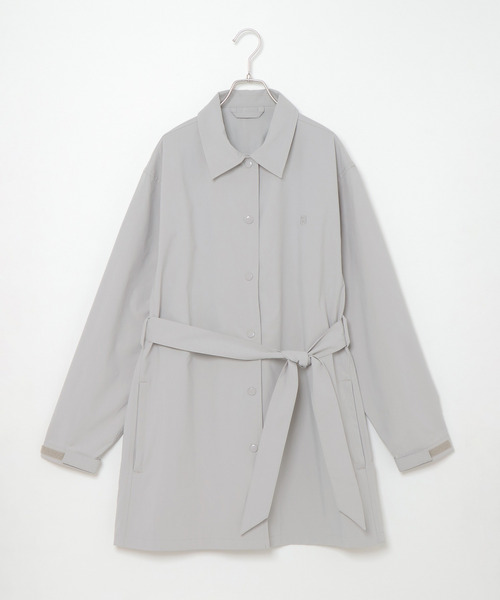 ikka（イッカ）の「√M ルートエム コーチジャケット（その他アウター・レディース・チャコールグレー/ライトグレー/ネイビー・M/L）」の2枚目の写真