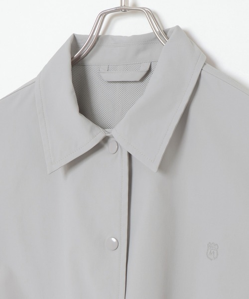 ikka（イッカ）の「√M ルートエム コーチジャケット（その他アウター・レディース・チャコールグレー/ライトグレー/ネイビー・M/L）」の9枚目の写真