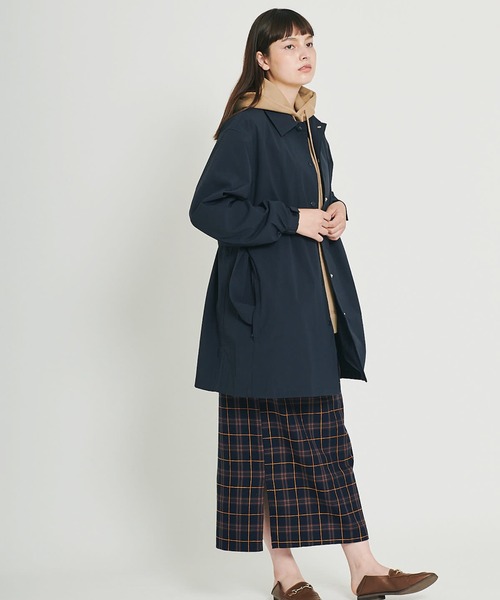 ikka（イッカ）の「√M ルートエム コーチジャケット（その他アウター・レディース・チャコールグレー/ライトグレー/ネイビー・M/L）」の17枚目の写真