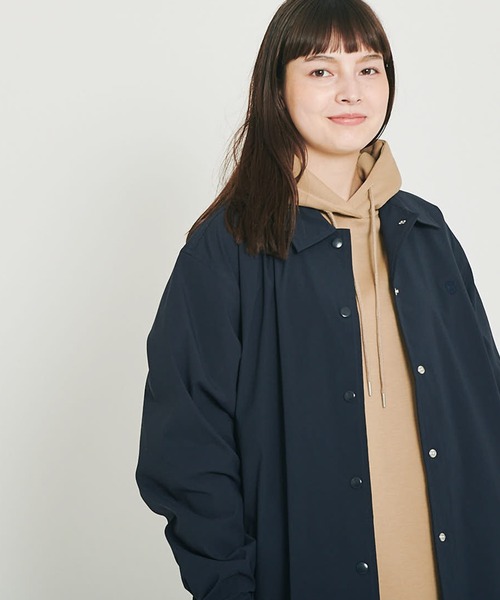 ikka（イッカ）の「√M ルートエム コーチジャケット（その他アウター・レディース・チャコールグレー/ライトグレー/ネイビー・M/L）」の14枚目の写真