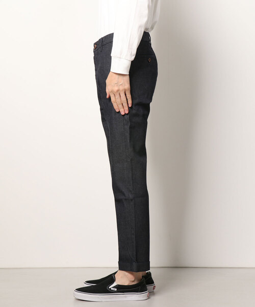 B'2nd（ビーセカンド）の「CONTRIVANCE（コントランバンス）クラシックトラウザースパンツ（デニムパンツ・メンズ・インディゴブルー・MEDIUM）」の3枚目の写真