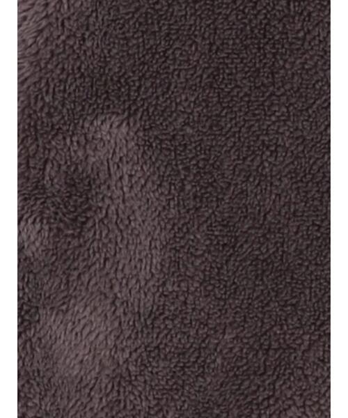 CRAFT STANDARD BOUTIQUE（クラフトスタンダードブティック）の「防風ボアジャケット　＊◇（ブルゾン・レディース・ベージュ/モカ・FREE）」の5枚目の写真