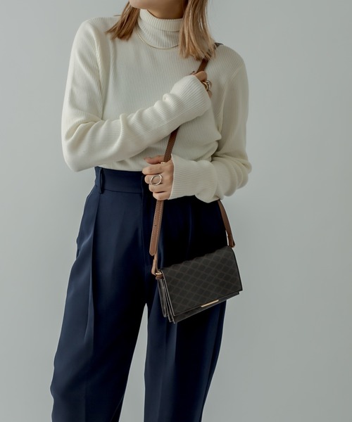 mystic（ミスティック）の「モノグラムウォレットBAG（ショルダーバッグ・レディース・ブラウン・ONE SIZE）」の5枚目の写真