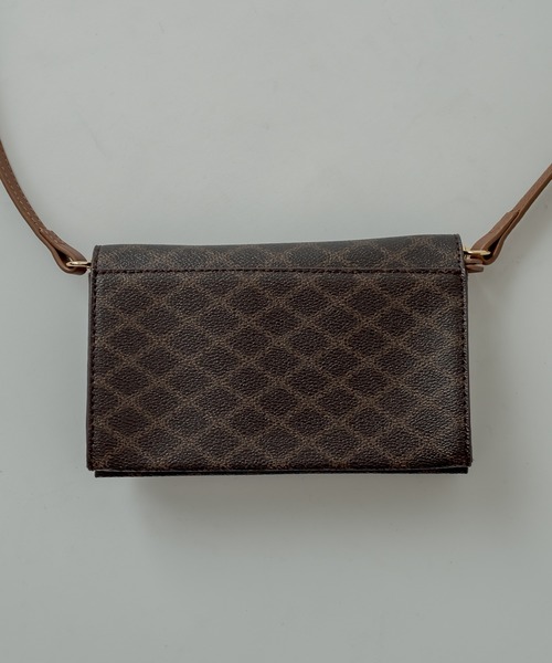 mystic（ミスティック）の「モノグラムウォレットBAG（ショルダーバッグ・レディース・ブラウン・ONE SIZE）」の3枚目の写真