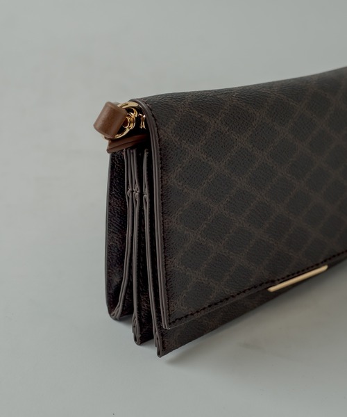 mystic（ミスティック）の「モノグラムウォレットBAG（ショルダーバッグ・レディース・ブラウン・ONE SIZE）」の2枚目の写真