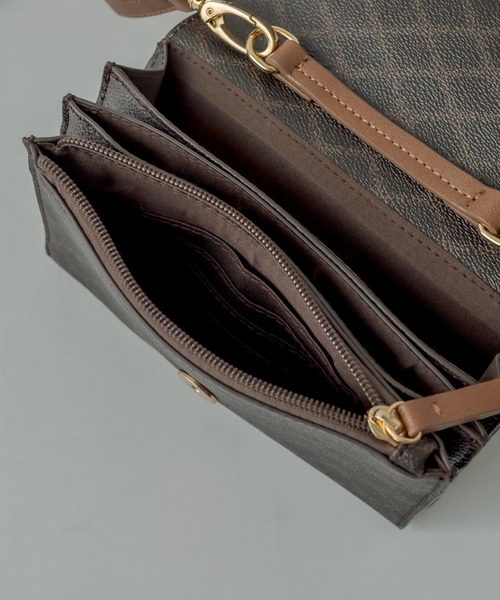 mystic（ミスティック）の「モノグラムウォレットBAG（ショルダーバッグ・レディース・ブラウン・ONE SIZE）」の9枚目の写真