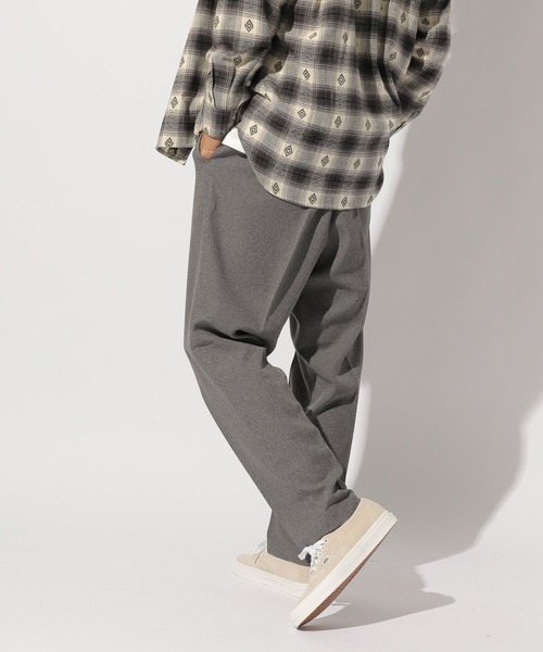 BAYFLOW（ベイフロー）の「WEB限定 ポリテーパードパンツ（その他パンツ・メンズ・グレー/ネイビー・MEDIUM/LARGE）」の17枚目の写真