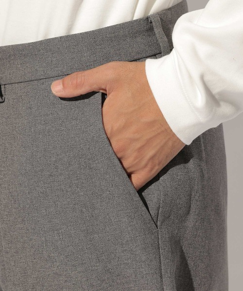 BAYFLOW（ベイフロー）の「WEB限定 ポリテーパードパンツ（その他パンツ・メンズ・グレー/ネイビー・MEDIUM/LARGE）」の21枚目の写真
